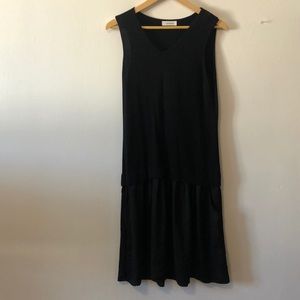 Calvin Klein knitted black dress